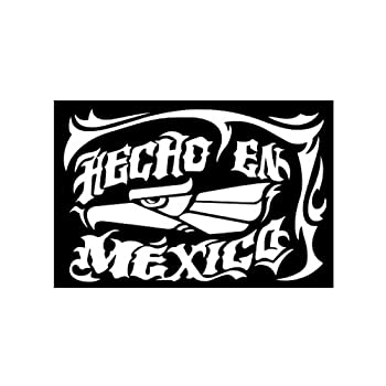 【中古】【輸入品・未使用】カッティングステッカー HECHO EN MEXICO (大) [並行輸入品]