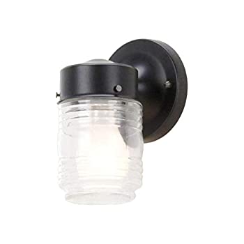 【中古】【輸入品・未使用】マットブラック1ライトアウトドアJe 7.25?%ﾀﾞﾌﾞﾙｸｫｰﾃ% H x 4.5?%ﾀﾞﾌﾞﾙｸｫｰﾃ% Wマットブラック