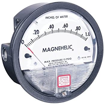 【中古】【輸入品・未使用】Dwyer Magnehelic Series 2000 Differential Pressure Gauge%ｶﾝﾏ% Range 0-1.0WC & 0-250 Pa by Dwyer