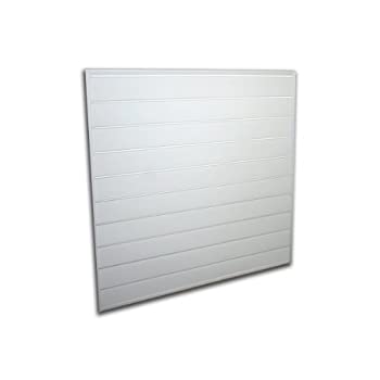 【中古】【インポート品・未当て嵌める】Proslat 88103 Heavy Duty PVC Slatwall Garage Organizer%ｶﾝﾏ% 4-Feet by 4-Feet Section%ｶﾝﾏ% 10 Panels%ｶﾝﾏ% White by Proslat [並行輸入品] その他-インテリア・寝具・収納