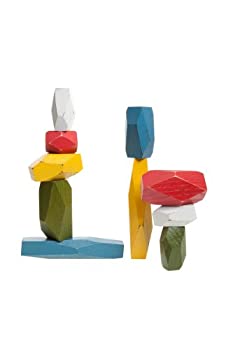 【中古】【輸入品・未使用】[エリアウェア]Areaware Balancing Blocks%ｶﾝﾏ% MultiColor FSBB [並行輸入品]