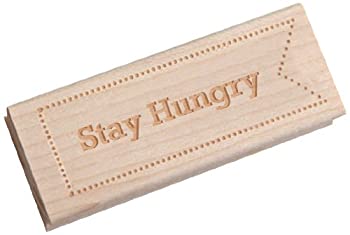 【中古】【輸入品・未使用】Dress My Cupcake ビンテージ木製スタンプ、Stay Hungry、Typewriter Font 16ポイント｜スカイマーケットプラス