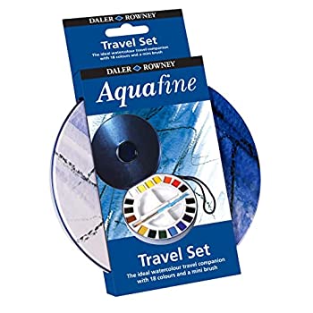 【中古】【輸入品・未使用】Daler-Rowney Aquafineトラベル・ティン - 18ハーフパン・|スカイマーケットプラス