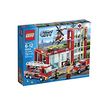 【中古】【インポート品・未当て嵌める】レゴシティ☆ Fire Station 60004 並行輸入品