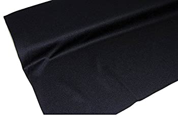 【中古】【輸入品・未使用】Jet Black スピーカーグリルクロス 60インチ×36インチ A-569