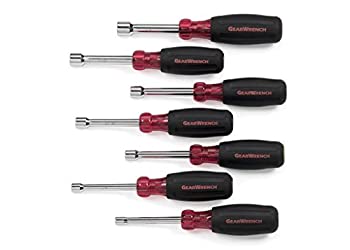 【中古】【輸入品・未使用】Apex Tool Group 82765 7 Pc. Sae Full Hollow Shaft Cushion Grip Nut Driver Set