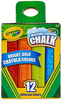 【中古】【輸入品・未使用】CRAYOLA WASHABLE SIDEWALK CHALK 12 CT