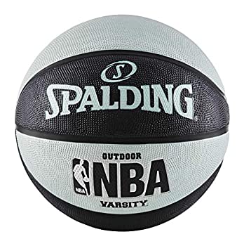 【中古】【輸入品・未使用】Spalding NBA Varsity 屋外用 ゴム製 バスケットボール
