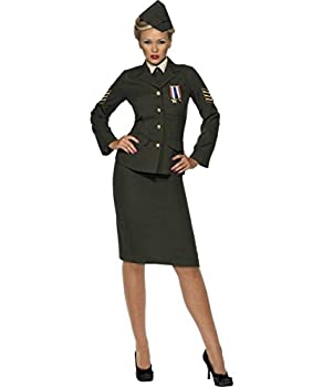 【中古】【輸入品・未使用】Smiffy's Women's Wartime Officer Costume Skirt Jacket [並行輸入品]｜スカイマーケットプラス