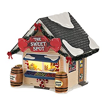 【中古】【輸入品・未使用】Department 56 Original Snow Village The Sweet Spot Lit House%ｶﾝﾏ% 5.43-Inch [並行輸入品]