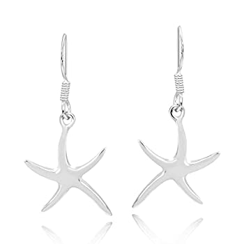【中古】【輸入品・未使用】Dancing Starfish 925 Silver Dangle Earrings｜スカイマーケットプラス