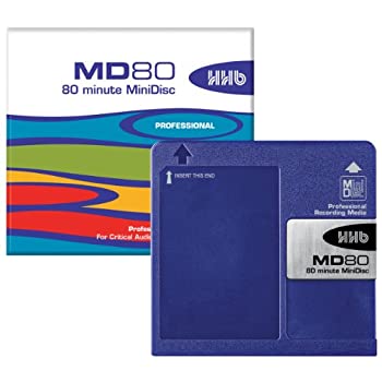【中古】【輸入品・未使用】HHB MD80 80 Minute MiniDisc (5 Pack)