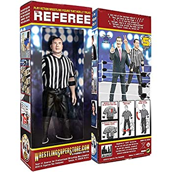 【中古】【輸入品・未使用】[フィギュアトイカンパニー]Figures Toy Company Three Counting and Talking Wrestling Referee Action Figure RONA-PN-2361371 [並行輸入品]