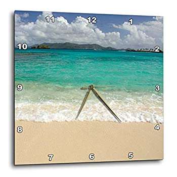 【中古】【輸入品・未使用】3dRose dpp_70117_2 USVI、St. Thomas、St. John Bay、Sapphire Beach CA37 CMI0040 Cindy Miller Hopkins ウォールクロック、13 x 13インチ 22,583円