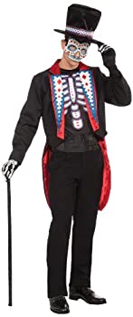 【中古】【輸入品・未使用】Forum Men's Day Of The Dead Costume [並行輸入品]