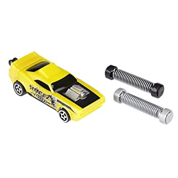 【中古】【輸入品・未使用】Shock Racers Auto Vehicle - Yellow