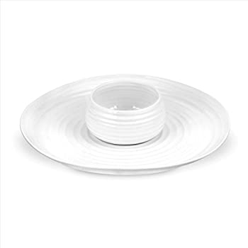【中古】【輸入品・未使用】Portmeirion Sophie Conran White 2-Piece Chip and Dip by Portmeirion