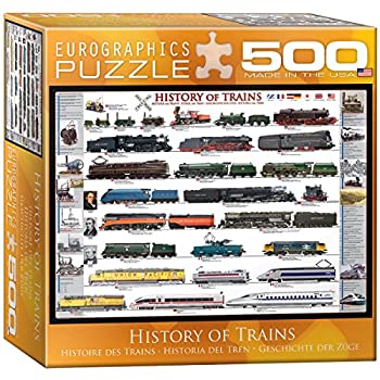 【中古】【輸入品・未使用】500ピース ジグソーパズル 列車の歴史｜スカイマーケットプラス