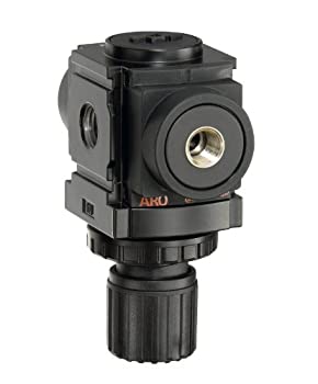 【中古】【輸入品・未使用】ARO R37221-100 1/2インチエアレギュレータ、ブラック