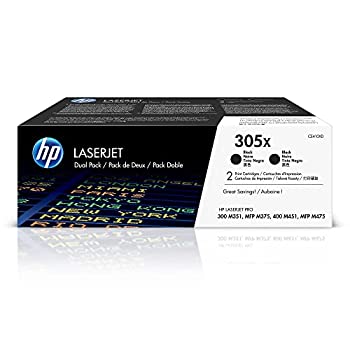 【中古】【インポート品・未当て嵌める】HP 305X DUAL LJET TNR CART BLK CE410XD
