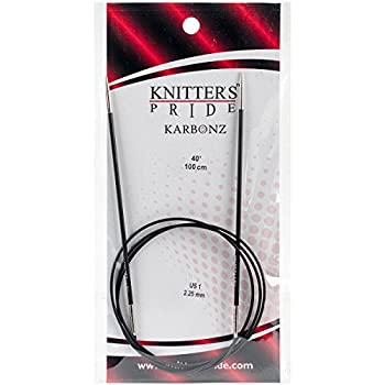 【中古】【輸入品・未使用】Knitter's Pride Karbonz Circular 40-inch (100cm) Knitting Needles; Size US 1 (2.25mm) 110232 by Knitter's Pride