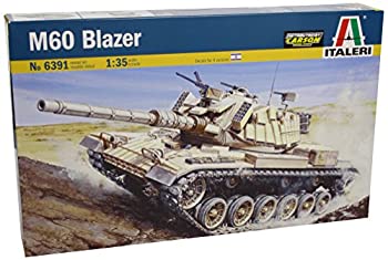 【中古】【輸入品・未使用】タミヤ イタレリ 1/35 ミリタリーシリーズ 6391 イスラエル戦車 M60 ブレイザー (アクセサリーパーツ付き) 37801