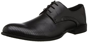 【中古】【インポート品・未当て嵌める】(アンリスティッド ケネス 電話を掛ける) Unlisted Kenneth Cole Wait For Me メンズ 黒いこと フェイクレザー オックスフォード [並行輸入品] その他-靴