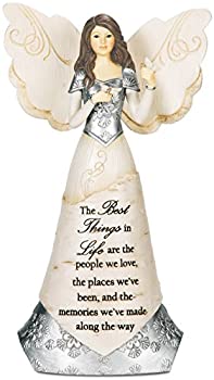 【中古】【輸入品・未使用】Pavilion Gift Company Elements 82328 蝶を抱えた天使の置物 人生で最高のもの、8インチ