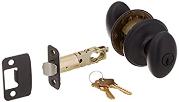 【中古】【輸入品・未使用】Schlage F51A Fシリーズ Siena 622 玄関ドアロック マットブラック