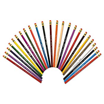 【中古】【輸入品・未使用】Prismacolor R san20517?col-erase Colored W/Woodcase鉛筆、消しゴム24?Assorted色/セット* * 1?st * *|スカイマーケットプラス