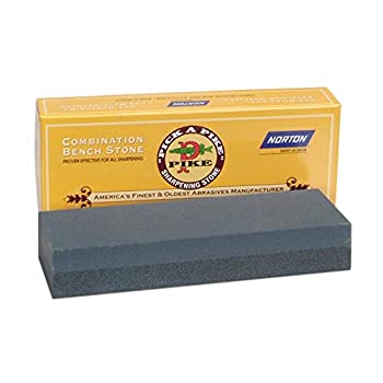 【中古】【インポート品・未当て嵌める】Norton Abrasives - St. Gobain 85450 Crystolon 大ざっぱ/肌理細か組みあわせグリットベンチストーン プレミアムシリコンカーバイドみがき上げる剤 長さ6in