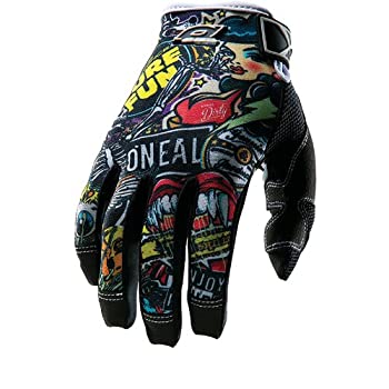 【中古】【輸入品・未使用】(オニール) O'Neal ジャンプグローブ クランクグラフィック付き Size 10 0385-130