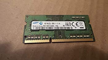 【中古】【輸入品・未使用】SAMSUNG PC3L-12800s (DDR3-1600) 4GB x 2枚組 \u003d 合計8GB ノートパソコン用