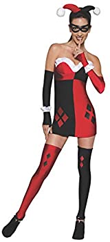 DC Comics Super Villans Harley Quinn Adult Costume DCコミックスのスーパーVillansハーレークイン大人用コスチューム♪ハロウィン♪サイズ