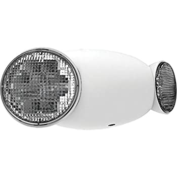 【中古】【インポート品・未当て嵌める】Compass CU2RC Hubbell Lighting LED 2 Head Emergency Light with Remote Capacity by COMPASS