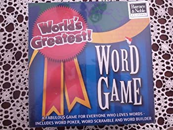 【中古】【輸入品・未使用】World's Greatest! Word Game
