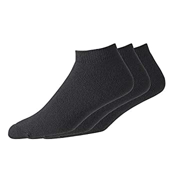 【中古】【輸入品・未使用】FootJoy ComfortSof スポーツソックス メンズ （3ペア）ブラック 7～12 10,119円