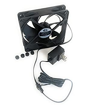 【中古】【インポート品・未当て嵌める】Coolerguys 静音 120粍 ACワット数受信システム/構成成分冷やかす気違い