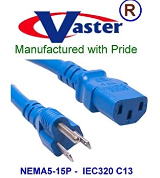 【中古】【インポート品・未当てはめる】標準尺度ワット数吊りひも14?AWG %ｶﾝﾏ% nema5???15p / iec320?C13、6?フィート