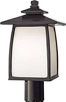 【中古】【輸入品・未使用】Feiss OL8508ORB 1-Bulb Outdoor Lantern Post Mount%ｶﾝﾏ% Oil Rubbed Bronze Finish by Lumtopia-DROPSHIP [並行輸入品]｜スカイマーケットプラス