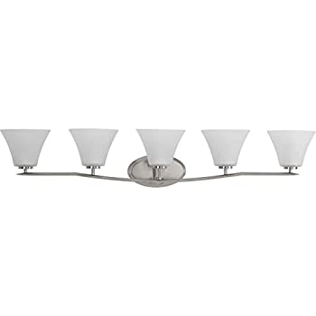 【中古】【輸入品・未使用】Progress Lighting P2016-09 Bravo 5-Lt. Bath and Vanity Fixture with Etched glass shades by Progress Lighting [並行輸入品]｜スカイマーケットプラス 61,955円