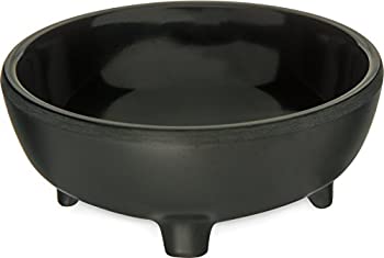 【中古】【輸入品・未使用】Carlisle 087303 Molcajete Ramekin%ｶﾝﾏ% 90ml Black%ｶﾝﾏ% Melamine