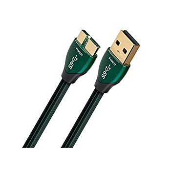 【中古】【輸入品・未使用】AudioQuest???Forest USB 3.0-micro ( 5.0?m )
