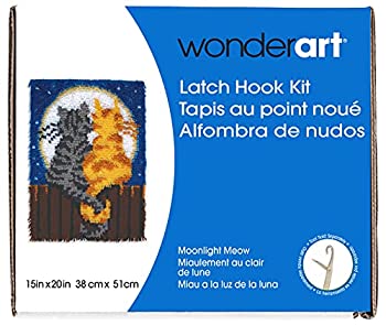 【中古】【輸入品・未使用】Patons Wonderart ムーンライト ニャオラッチフックキット 15インチ x 20インチ 28,105円