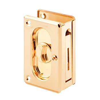 【中古】【輸入品・未使用】Prime-Line Products N 7365 Pocket Door Privacy Lock with Pull%カンマ% 3-3/4-Inch%カンマ% Polished Brass by Prime-Line Products|スカイマーケットプラス