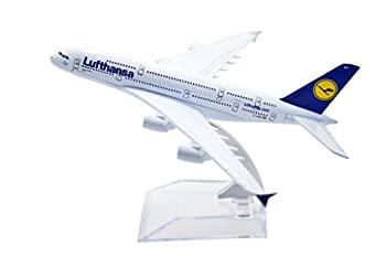 【中古】【輸入品・未使用】TANG DYNASTY(TM) 1:400 16cm Air Bus A380 Lufthansa Airlines Metal Aeroplane Model Plane Toy Plane Model｜スカイマーケットプラス