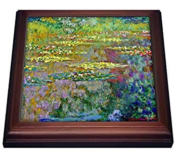 【中古】【輸入品・未使用】InspirationzStoreビンテージアート???Water Lilies by印象派アーティストClaude Monet???Waterlilies on Lake有名な性質印象派???五徳 8 by 8%ﾀ｜スカイマーケットプラス
