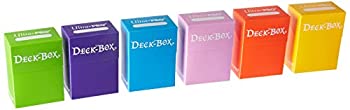 【中古】【輸入品・未使用】Set of Six New Ultra-Pro Deck Boxes (Incl. Orange%ｶﾝﾏ% Purple%ｶﾝﾏ% Light Blue%ｶﾝﾏ% Pink%ｶﾝﾏ% Yellow%ｶﾝﾏ% Light Green) For｜スカイマーケットプラス