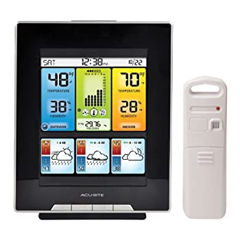 【中古】【輸入品・未使用】AcuRite 02007 Digital Weather Center with Morning Noon and Night Precision Forecast Thermometer%ｶﾝﾏ% 8-Inch [並行輸入品]