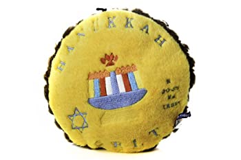【中古】【輸入品・未使用】Copa Judaica Chewish Treat 9 by 9-Inch Hannukkah Gelt Squeaker Plush Dog Toy%カンマ% Large%カンマ% Multicolor by Copa Judaica|スカイマーケットプラス